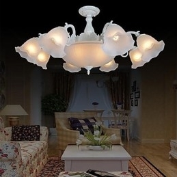 Innfelt Hvit Europeisk Retro Klassisk