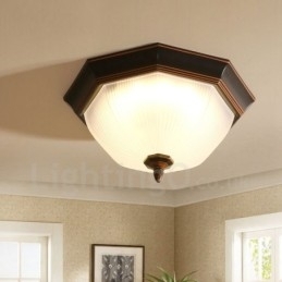 Rustikk Hytte Integrert Innfelt Lys