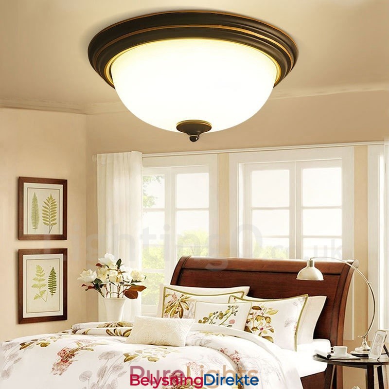 Rustikk Hytte Integrert Innfelt Lys