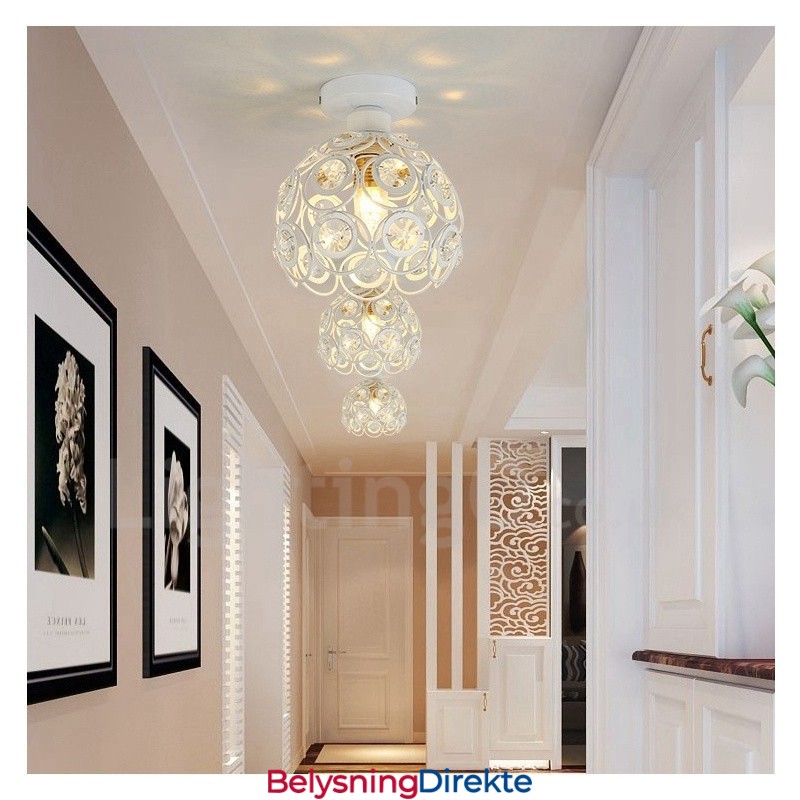 Rustikk Lodge-Hengelampe Med 1 Lys