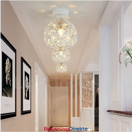 Rustikk Lodge-Hengelampe Med 1 Lys