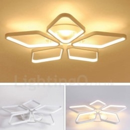 5-Lys Moderne, Samtidskunst Integrert Metalllampe Med Innfelt Montering