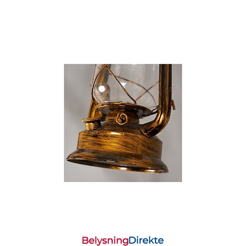 Rustikk Lodge Vintage Retro Mini-Stil Metall Pendellampe