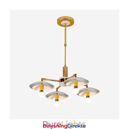 4-Lys Mini-Stil Tradisjonell Klassisk Moderne Samtidslysekrone