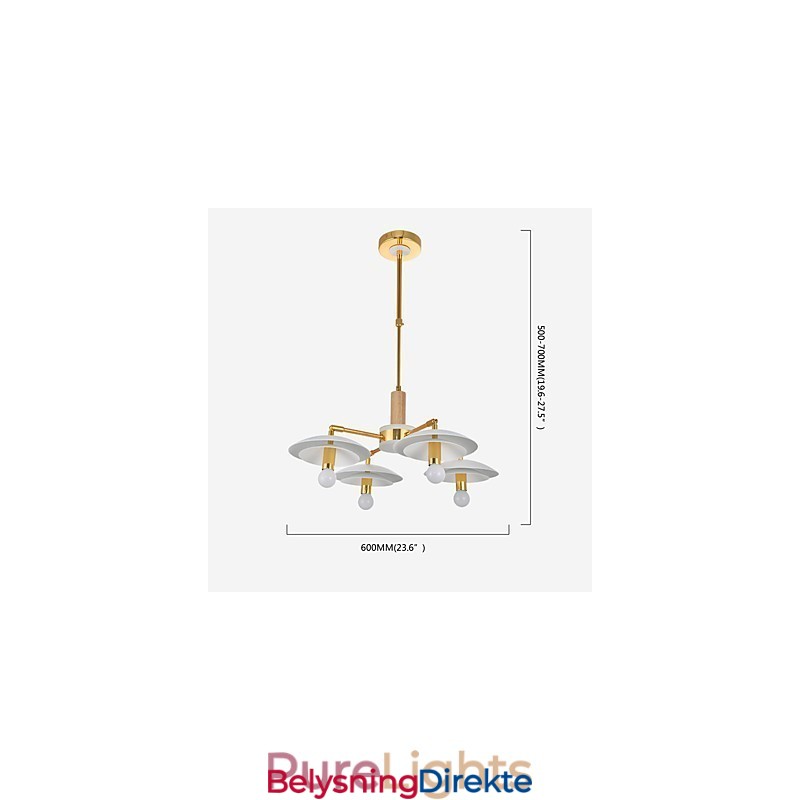 4-Lys Mini-Stil Tradisjonell Klassisk Moderne Samtidslysekrone