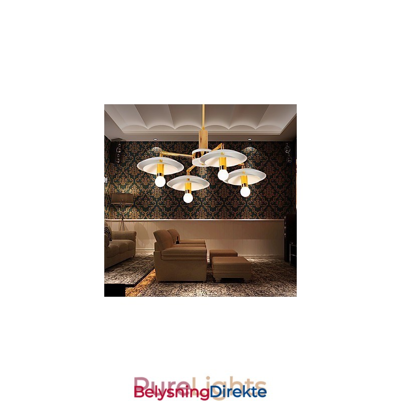 4-Lys Mini-Stil Tradisjonell Klassisk Moderne Samtidslysekrone