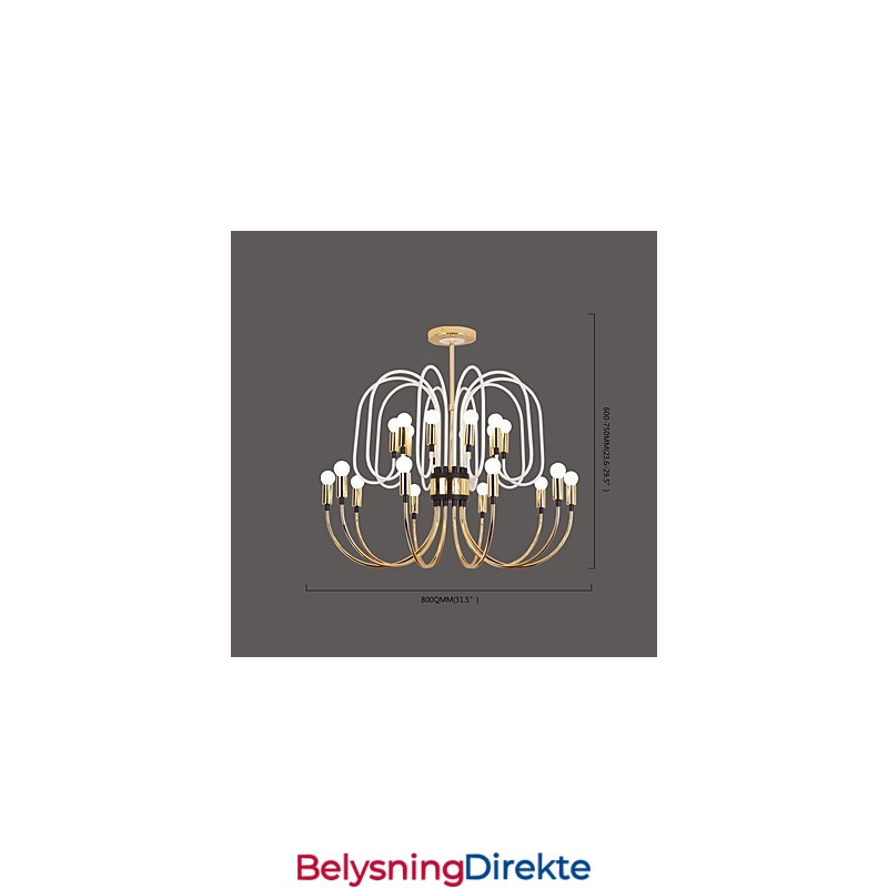 Moderne Samtidslysekrone Personlig Lysekrone