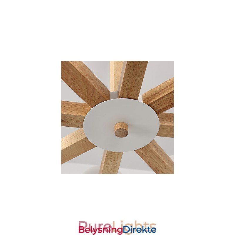 Lysekrone Med 8 Lys Moderne Samtidsstil Tradisjonell Klassisk Vintage Landlig Treelement For Tre