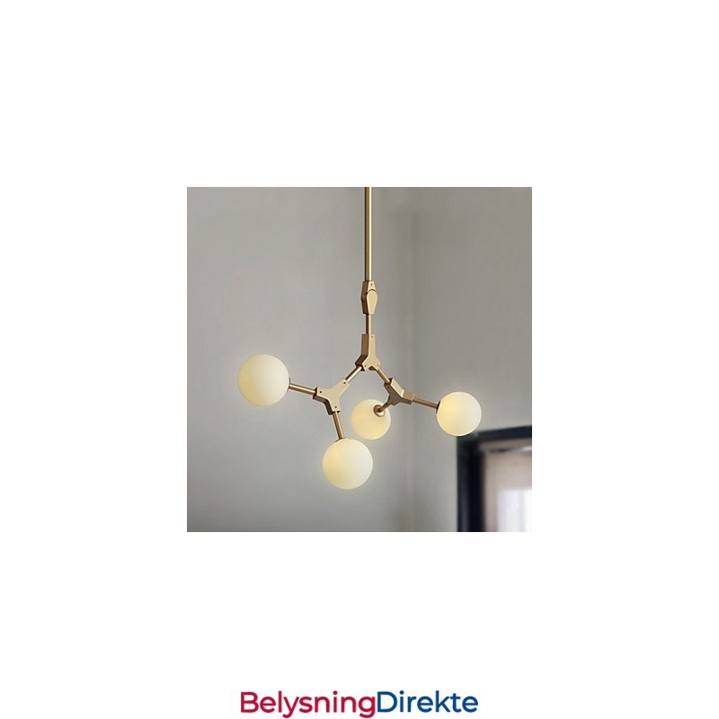 Tradisjonell Klassisk Malerifunksjon For Mini-Stil Tre-Bambus Anhengslampe