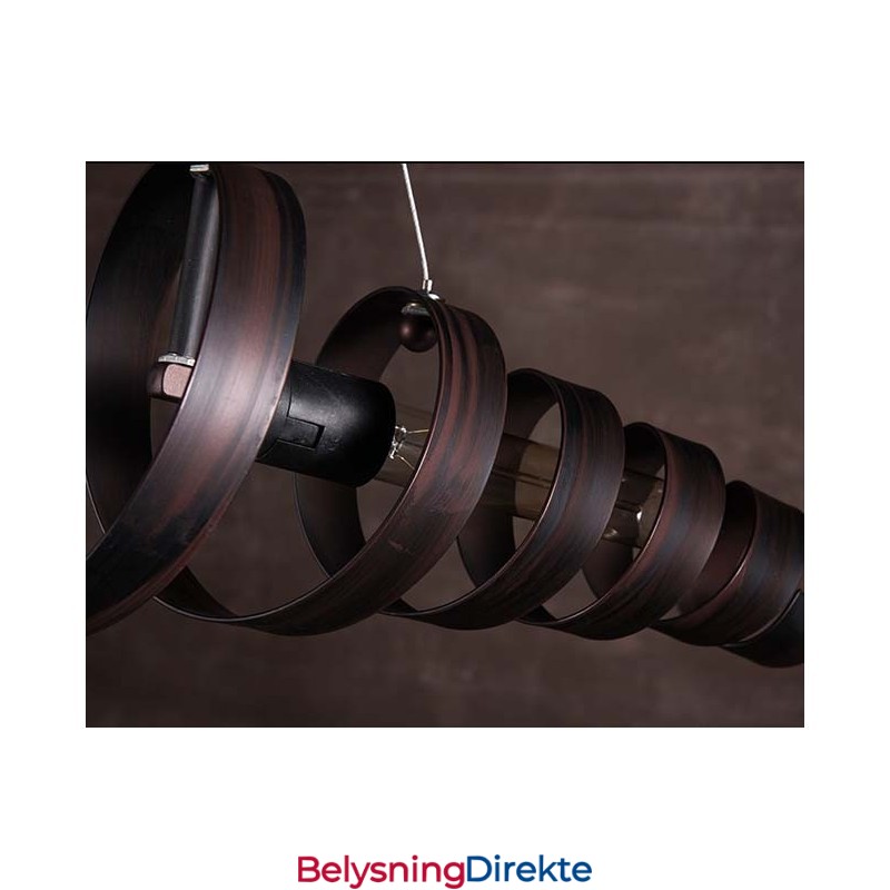 Retro Jernlampe Moderne Minimalistisk Lysekrone I Industriell Stil