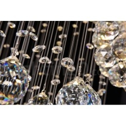 Ekstra Lengde 5 Meter Krystall Langt Fallende Takpendellampe Moderne Lysekrone Hjem Hengende Belysning Lysekrone Lamper Armaturer