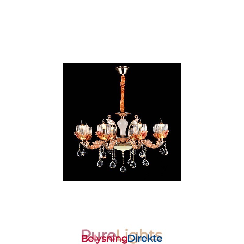 Moderne Samtids Tradisjonell Klassisk Sinklegering Funksjon For Krystall Mini Stil Metall Pendellampe