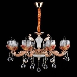 Moderne Samtids Tradisjonell Klassisk Sinklegering Funksjon For Krystall Mini Stil Metall Pendellampe