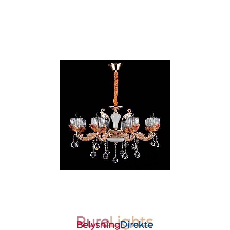 Moderne Samtids Tradisjonell Klassisk Sinklegering Funksjon For Krystall Mini Stil Metall Pendellampe