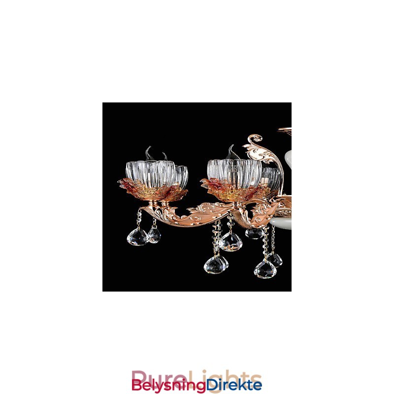 Moderne Samtids Tradisjonell Klassisk Sinklegering Funksjon For Krystall Mini Stil Metall Pendellampe