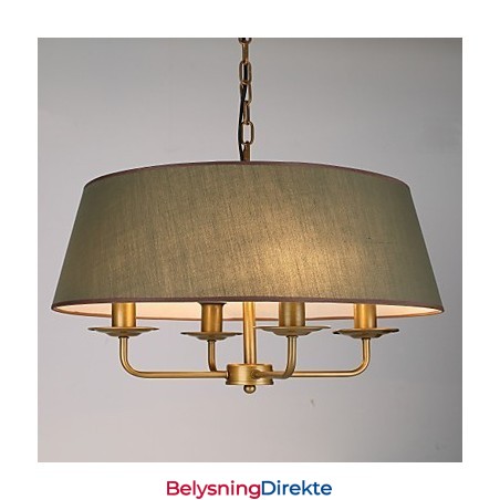 Rustikk Hyttemaling For Designere, Metall Innendørsbutikker, Lysekrone Med 2 Lyspærer