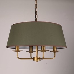 Rustikk Hyttemaling For Designere, Metall Innendørsbutikker, Lysekrone Med 2 Lyspærer