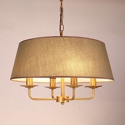 Rustikk Hyttemaling For Designere, Metall Innendørsbutikker, Lysekrone Med 2 Lyspærer