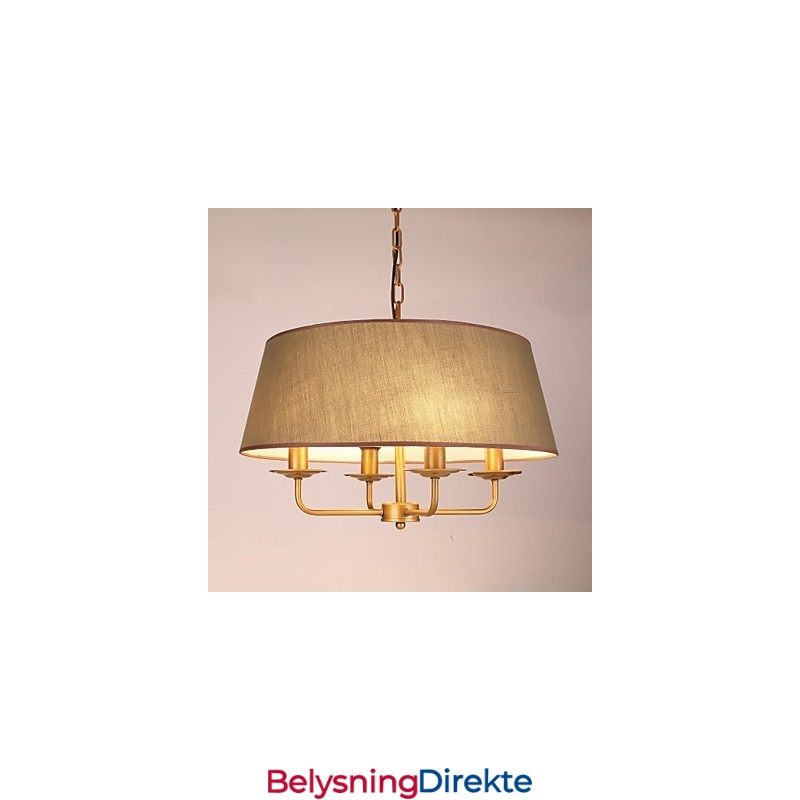 Rustikk Hyttemaling For Designere, Metall Innendørsbutikker, Lysekrone Med 2 Lyspærer