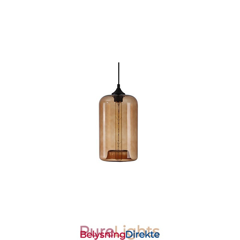 Flaskedesign Pendellampe Med 1 Lys Minimalistisk Jernmaleri