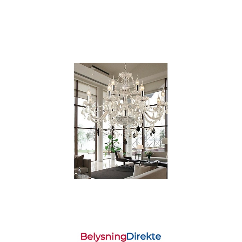 Moderne Samtidskunst Andre Funksjoner For Krystallglasslysekrone