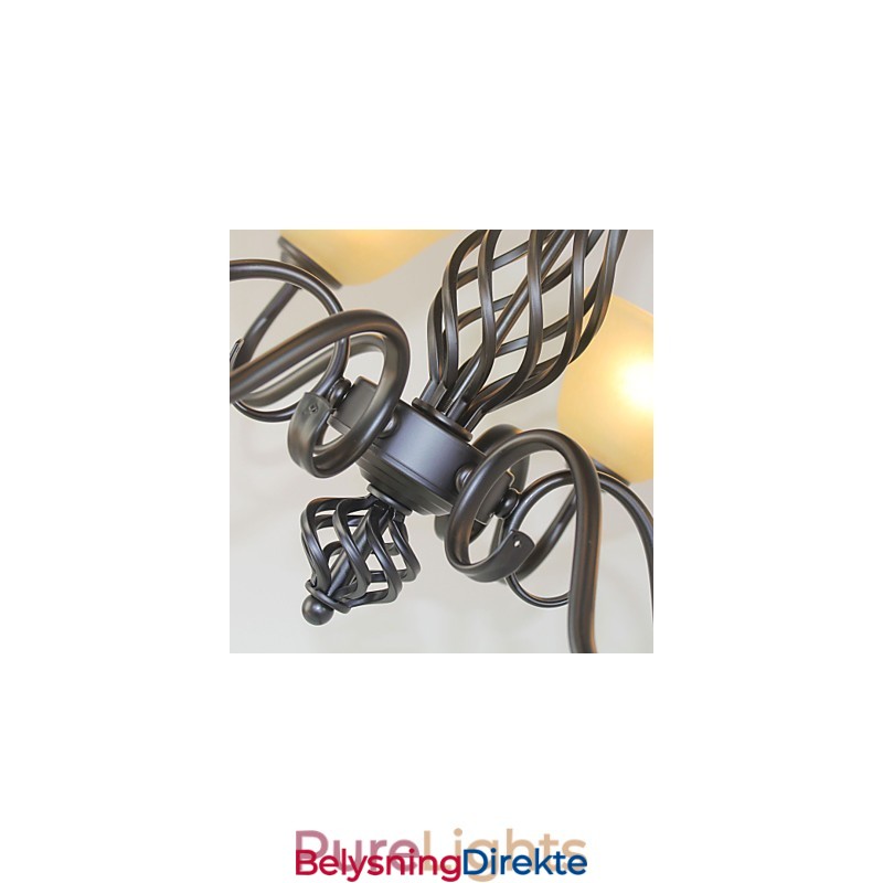 Tradisjonell Klassisk Rustikk Hytte Vintage Retro Landlig Andre Funksjoner For Mini-Stil Designere Metalllysekrone