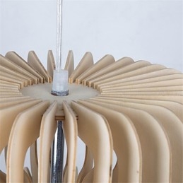 Vintage Trelags Kakelysekrone I Tre