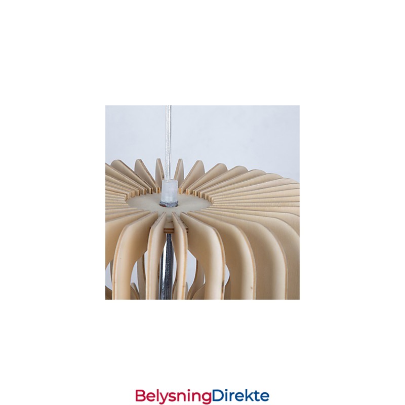 Vintage Trelags Kakelysekrone I Tre