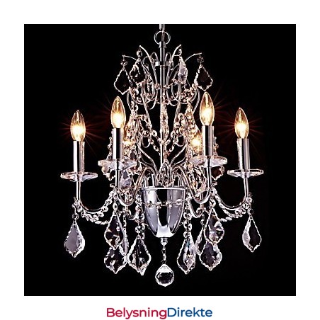 Moderne Samtids Tradisjonell Klassisk Land Krom Funksjon For Krystall Metall Lysekrone