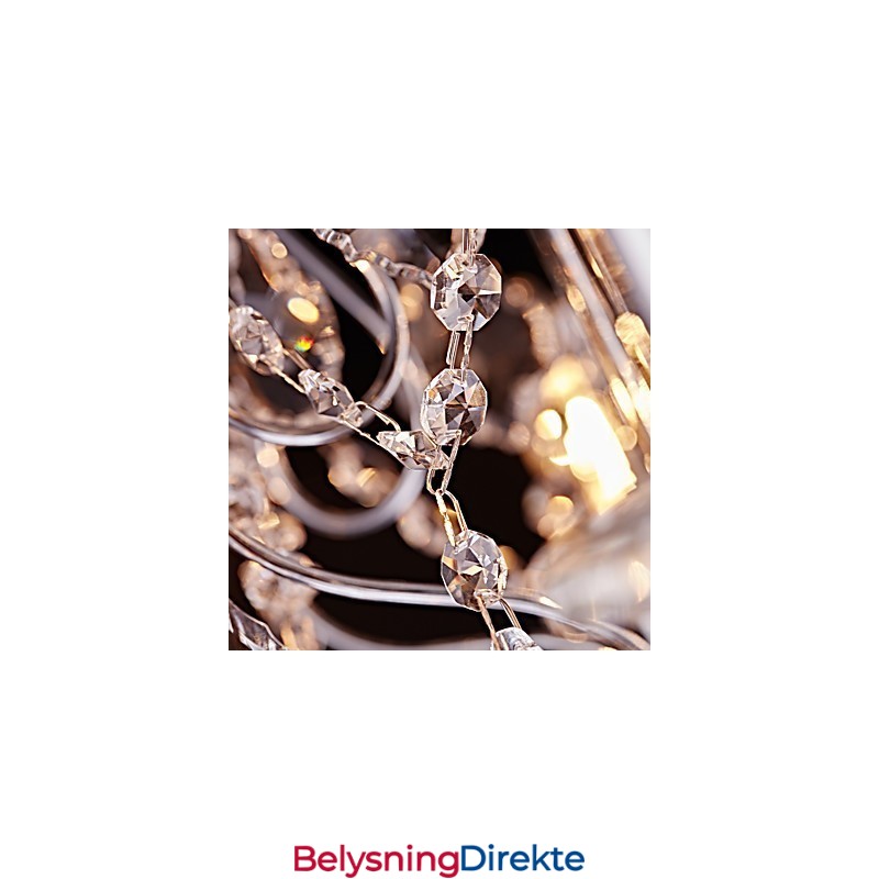 Moderne Samtids Tradisjonell Klassisk Land Krom Funksjon For Krystall Metall Lysekrone