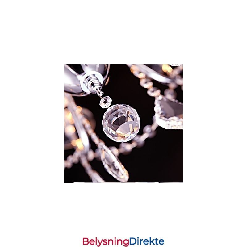 Moderne Samtids Tradisjonell Klassisk Land Krom Funksjon For Krystall Metall Lysekrone