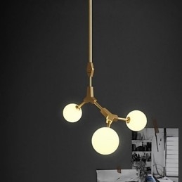 Tradisjonell Klassisk Malerifunksjon For Mini-Stil Tre-Bambus Anhengslampe