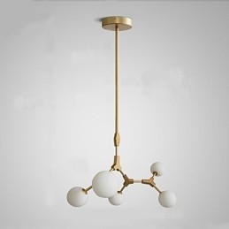 Tradisjonell Klassisk Malerifunksjon For Mini-Stil Tre-Bambus Anhengslampe