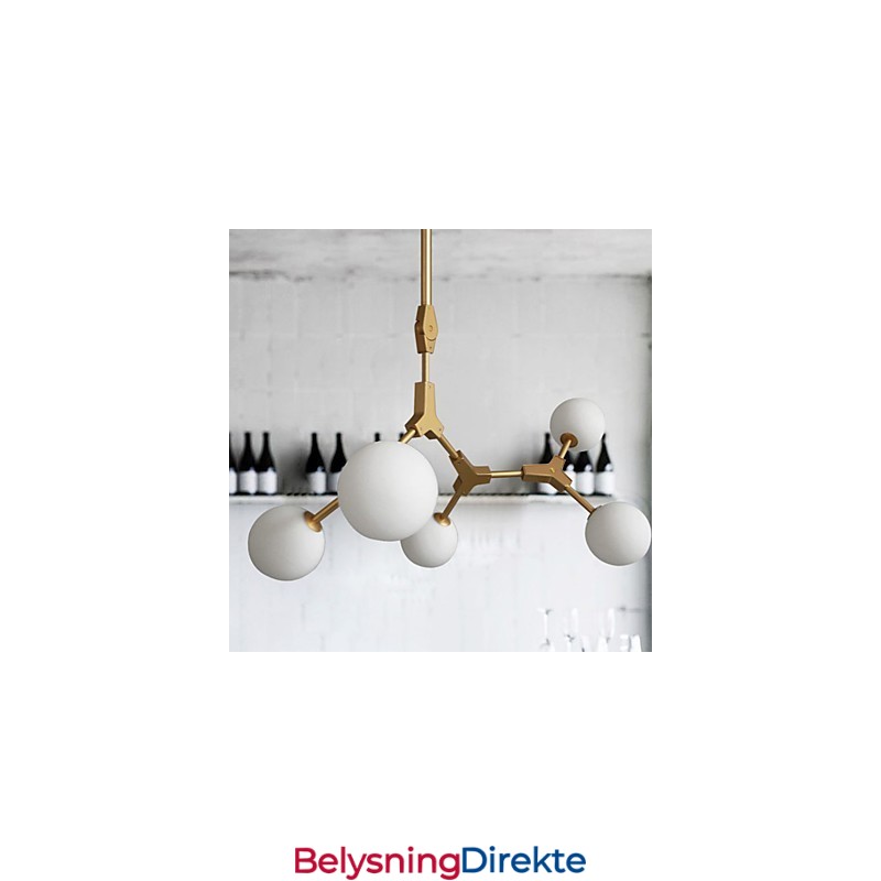 Tradisjonell Klassisk Malerifunksjon For Mini-Stil Tre-Bambus Anhengslampe