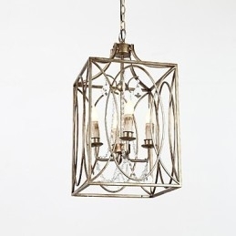 Fire Lys Vintage Metall Amerikansk Industriell Loft Maling Farge Europeisk Lysekrone Lampe Innendørs Dekor Pendellampe