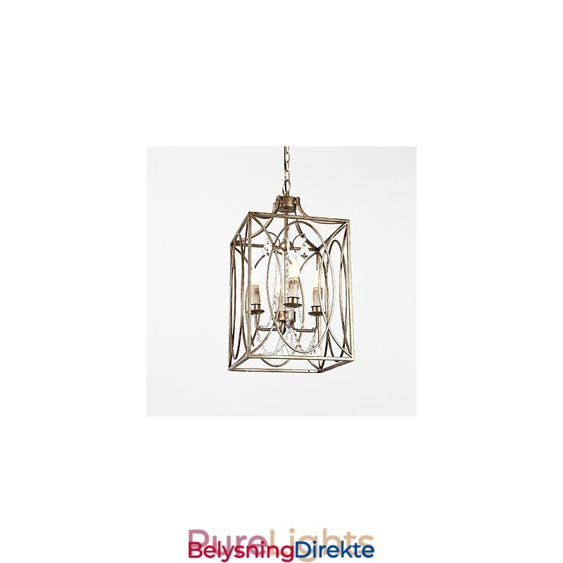 Fire Lys Vintage Metall Amerikansk Industriell Loft Maling Farge Europeisk Lysekrone Lampe Innendørs Dekor Pendellampe