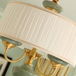 Dekorativ Lysekrone I Jade I Kobber