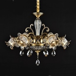 Rustikk Hyttemaling For Designere, Metall Innendørsbutikker, Lysekrone Med 2 Lyspærer