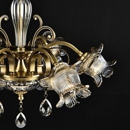 Rustikk Hyttemaling For Designere, Metall Innendørsbutikker, Lysekrone Med 2 Lyspærer