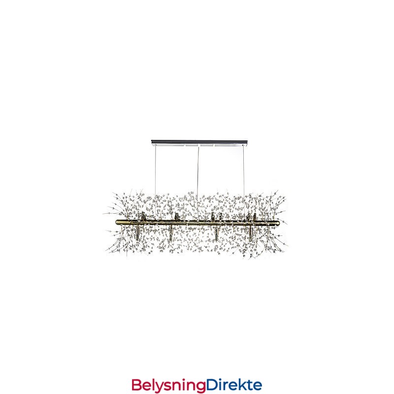 Tradisjonell Klassisk Galvanisert Funksjon For Krystallmetalllysekrone