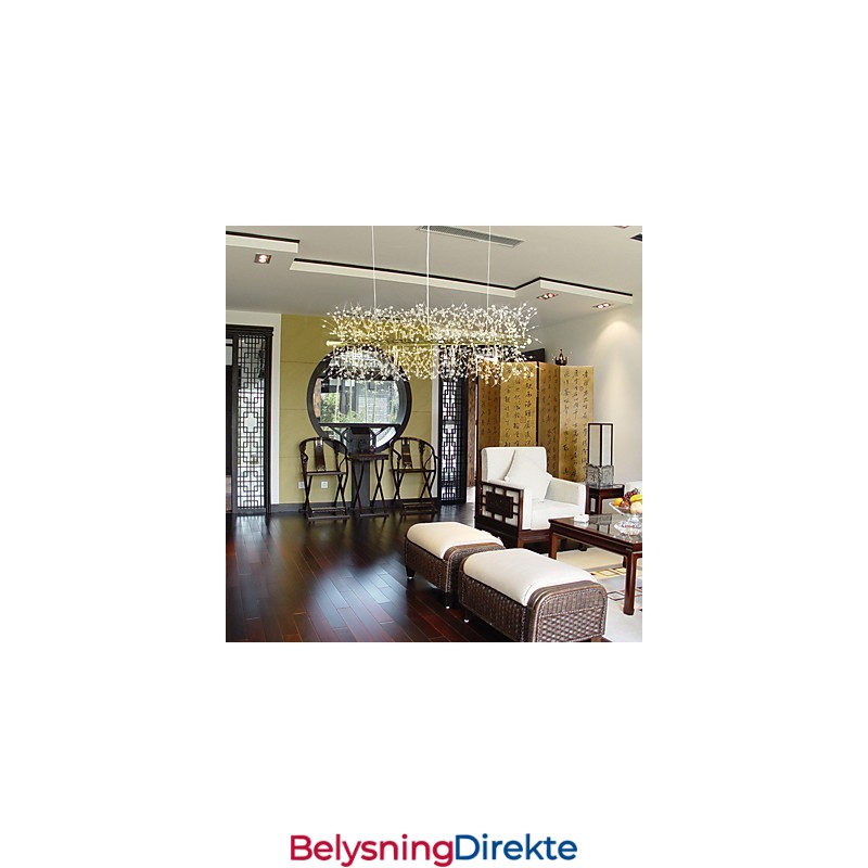 Tradisjonell Klassisk Galvanisert Funksjon For Krystallmetalllysekrone