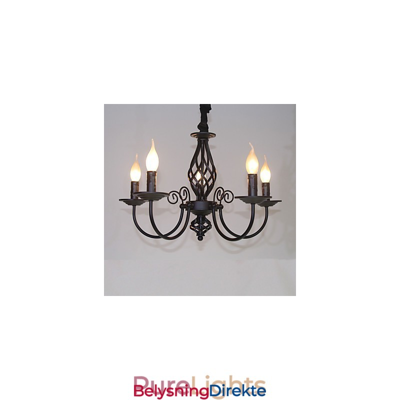 Moderne Samtids Tradisjonell Klassisk Vintage Retro Andre Funksjoner For Mini Stil Stearinlys Stil Metalllysekrone