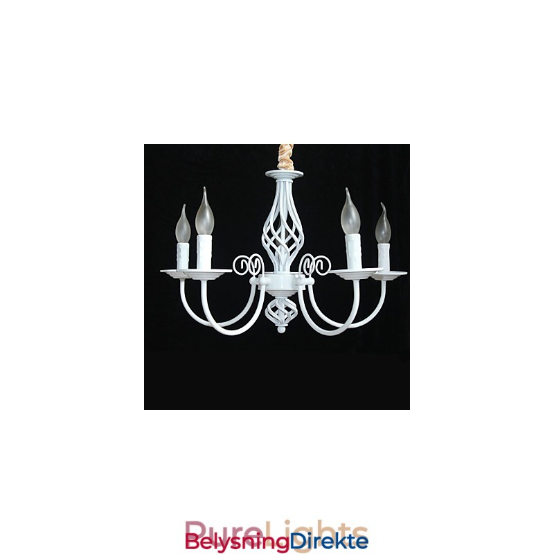 Moderne Samtids Tradisjonell Klassisk Vintage Retro Andre Funksjoner For Mini Stil Stearinlys Stil Metalllysekrone