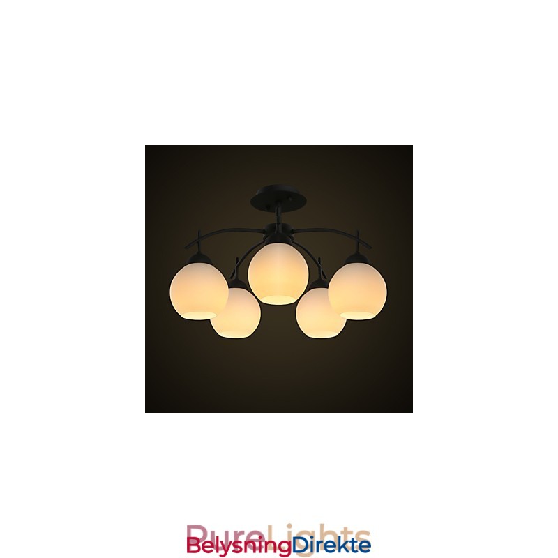 Moderne Samtidsstil Andre Funksjoner For Designere Metalllysekrone