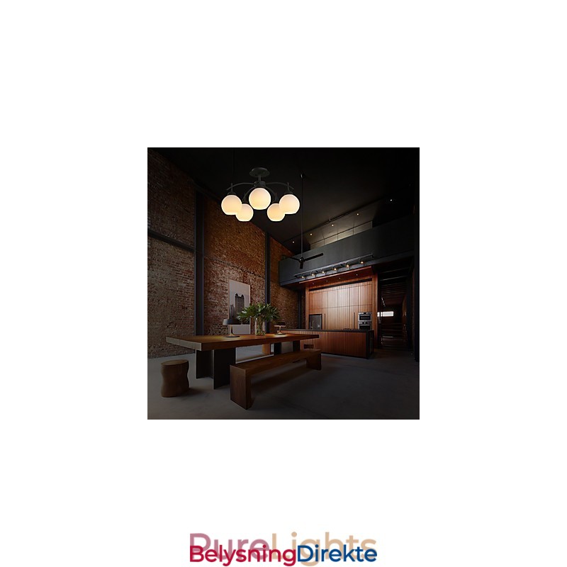 Moderne Samtidsstil Andre Funksjoner For Designere Metalllysekrone