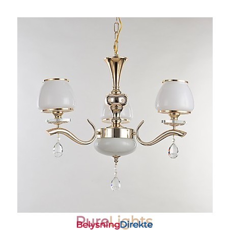 Moderne, Samtidskunstnerisk Galvanisert Funksjon For Krystallmetalllysekrone