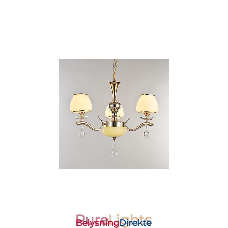 Moderne, Samtidskunstnerisk Galvanisert Funksjon For Krystallmetalllysekrone