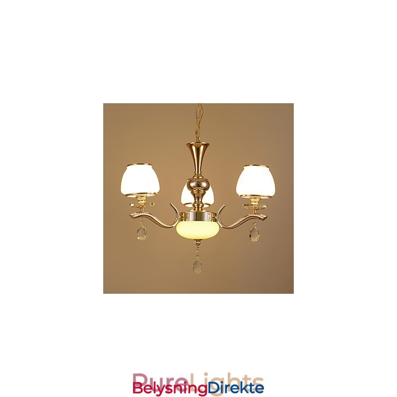 Moderne, Samtidskunstnerisk Galvanisert Funksjon For Krystallmetalllysekrone