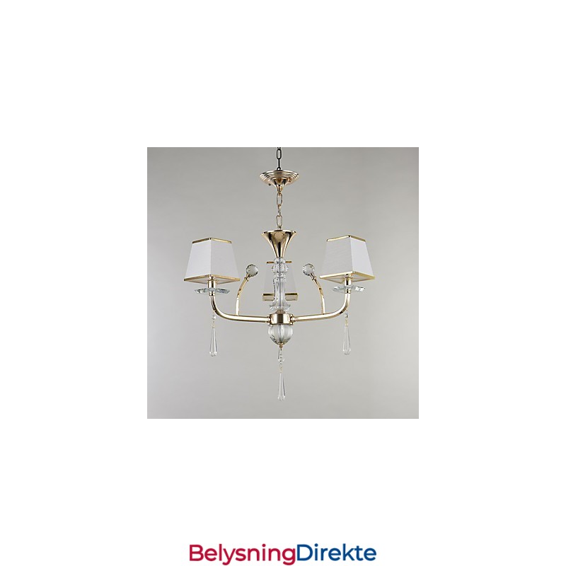 Moderne, Samtidskunstnerisk Galvanisert Funksjon For Krystallmetalllysekrone