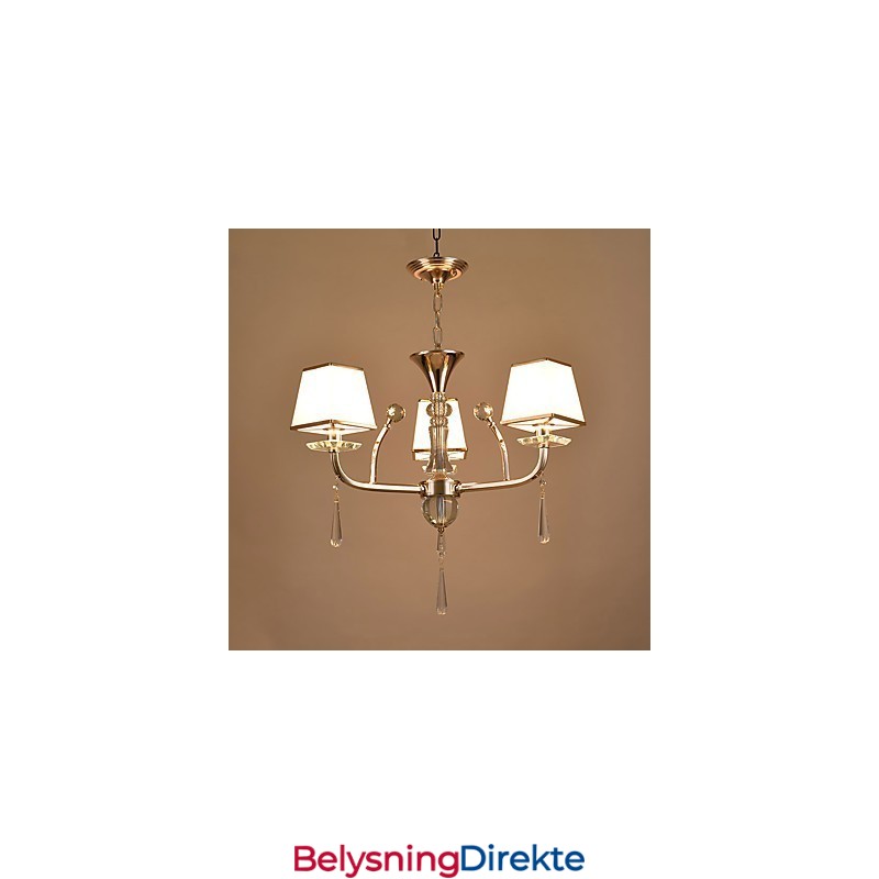 Moderne, Samtidskunstnerisk Galvanisert Funksjon For Krystallmetalllysekrone